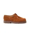 Paraboot Michael Suede Derby Shoes In Brown