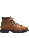 Paraboot Lace-up Suede Boots In Brown