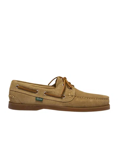 Paraboot Lace-up Loafers In Green