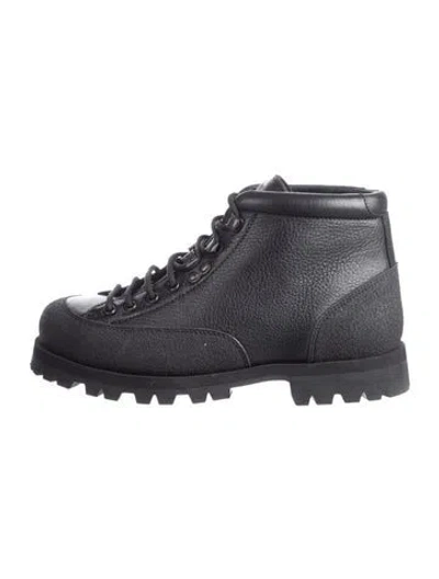 Pre-owned Paraboot Leather Hiking Boots In Black