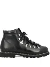 Paraboot Leather Lace-up Boots In Black