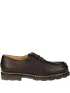 Paraboot Michael Round-toe Lace-up Shoes In Brown