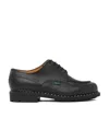 Paraboot Thiers Sport Shoe Black Leather In Black