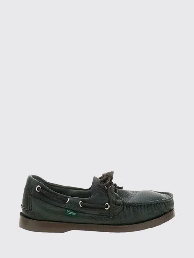 Paraboot Barth Marine Grained Leather Boat Loafer In Multi