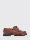 Paraboot Brown Leather Lace Up Shoes In Brown