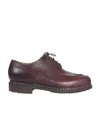 Paraboot Logo Business Dress Shoes In Black