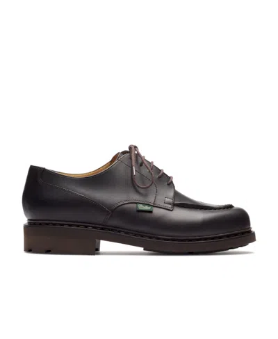 Paraboot Logo Business Dress Shoes In Black