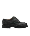 Paraboot Thiers Sport Shoe Black Leather In Black
