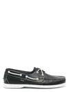 Paraboot Barth Bateux Loafers Leather In Blue