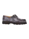 Paraboot Hand-stitched Marble Brogues Durable Sole In Coffee