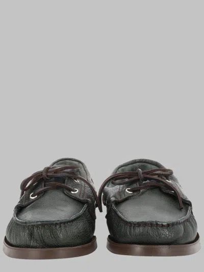 Paraboot Men's Moccasin Loafers In Green