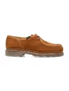 Paraboot Michael Suede Derby Shoes In Brown