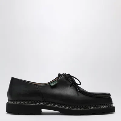 Paraboot Michael Black Lace-up Shoes In Leather