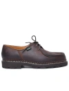 PARABOOT MICHAEL BROWN LEATHER DERBY SHOES