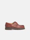 Paraboot 'michael' Brown Leather Scarpa