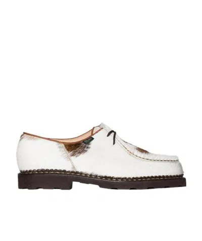 Paraboot Michael Derby Lace-up Shoes In White
