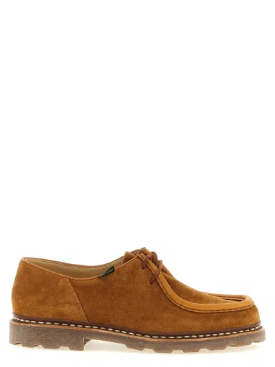 Paraboot Michael Derby Shoes In Orange