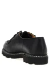 Paraboot Hunting Toe Derby Shoes With Norwegian Stitching In Black