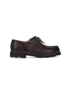 Paraboot Michael Leather Laced Shoes In Brown