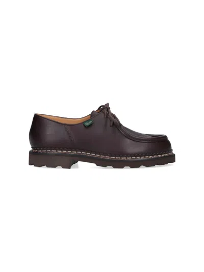 Paraboot Michael Derby Shoes In Brown
