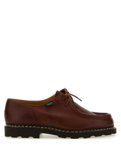 Paraboot Michael Derby Shoes In Brown