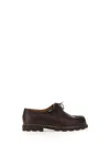 Paraboot "leather Michael Derby Shoe In Brown