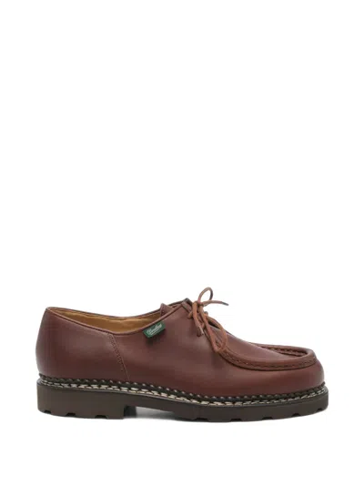 Paraboot Michael Lace-up Shoes In 브라운