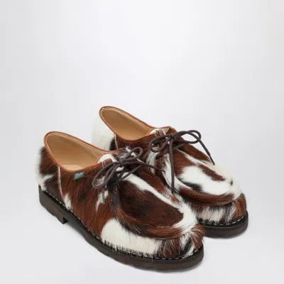 Paraboot Michael Lace-up Shoes In Pony Hair In Brown