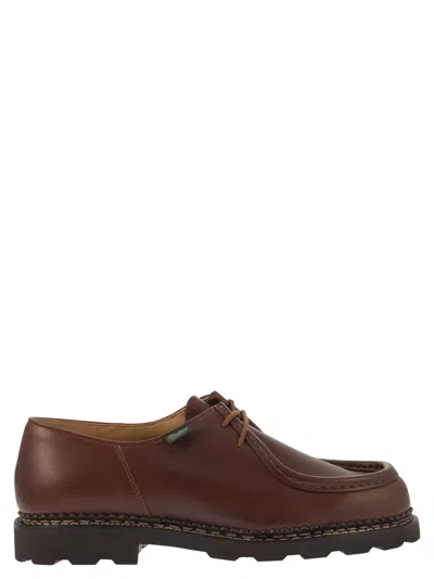 Paraboot Michael Leather Derby In Brown