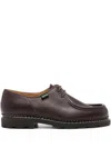 Paraboot Lace-up Leather Shoes Contrast Stitching