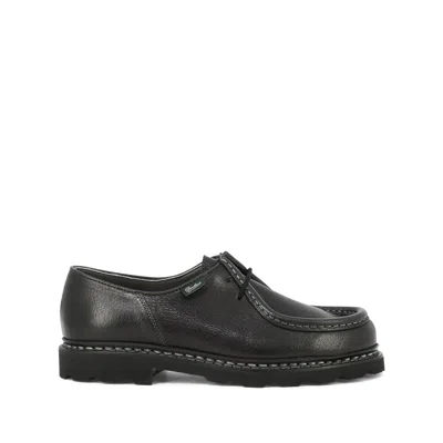 Paraboot Michael Leather Loafers In Black