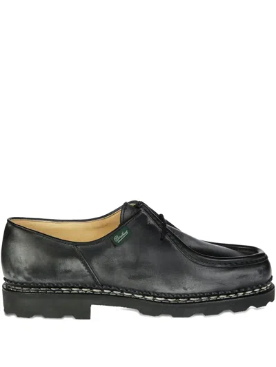 Paraboot Michael Noir In Pelle Nera In Black