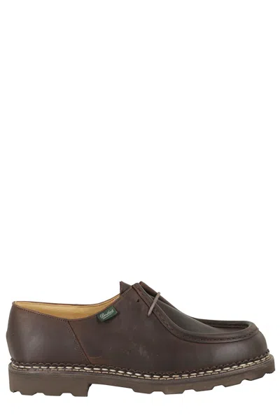 Paraboot Michael Marche Ii Derby Shoes In Gray