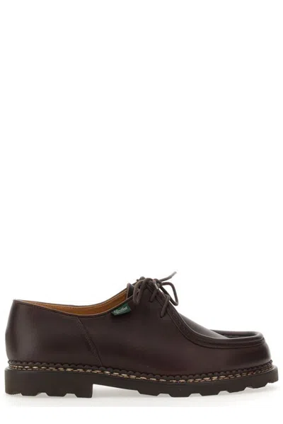PARABOOT MICHAEL ROUND-TOE LACE-UP SHOES
