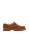 Paraboot Michael Suede Derby Shoes In Brown