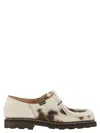 Paraboot Michael/marche - Goat Hair Derby Shoes In Multi