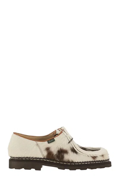 Paraboot Michael/marche - Goat Hair Derby Shoes In White