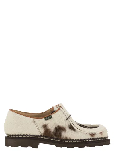 Paraboot Michael/marche - Goat Hair Derby Shoes In White