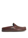Paraboot Bahamas Brown Leather Loafers In Brown