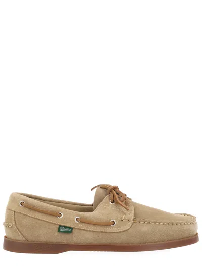 Paraboot Premium Handcrafted Shoes With Traditional Stitching In Brown