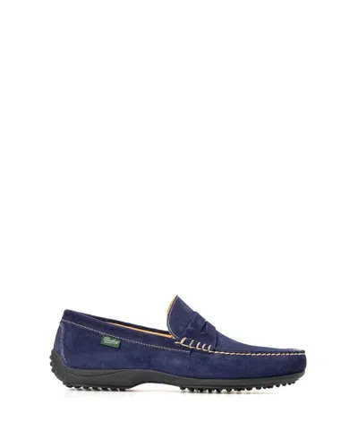 Paraboot Moccasin-style Sneakers With Pebbled Rubber Sole