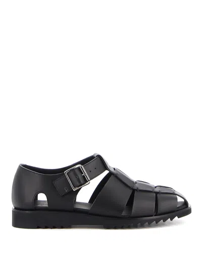Paraboot Pacific Sandals In Black