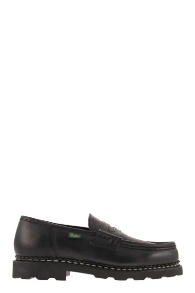 Paraboot Reims - Leather Loafer In Black