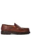 Paraboot Dark Brown Leather Dress Shoes