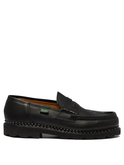 Paraboot "reims/marche" Loafers In Black