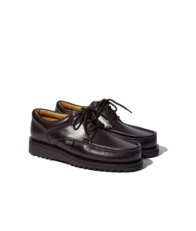 Paraboot Round-head Casual Shoes In Black
