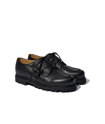 Paraboot Round-head Casual Shoes In Black