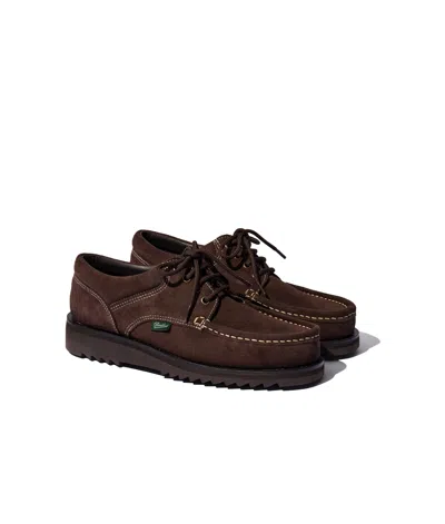 Paraboot Round-head Casual Shoes In Black
