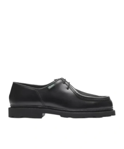 Paraboot Round-head Casual Shoes In Black