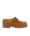 Paraboot Michael Suede Derby Shoes In Brown In Brown